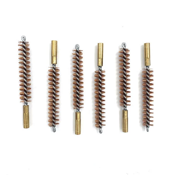 Bronzen draden pistool reinigingsborstels