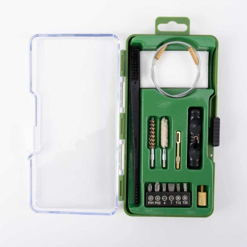Professionele .22 kaliber pistoolreinigingsset